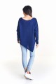 Asymetryczny sweter oversize