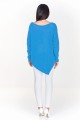 Asymetryczny sweter oversize