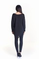Asymetryczny sweter oversize