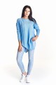 Asymetryczny sweter oversize