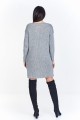 Długi sweter o kroju sukienki (U)