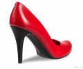 Czółenka Bravo Moda, czerwone
