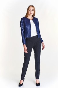 Żakiet a'la przetarta skóra