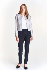 Żakiet a'la przetarta skóra