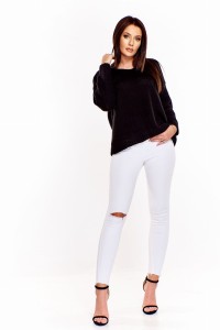 Sweter z wycięciami na plecach  (U)