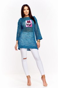 Sweter z naszywką  (U)