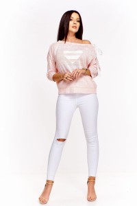 Sweter z aplikacją  (U)