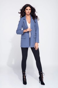 Żakiet zapinany na jeden guzik