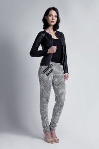 Żakiet z eko-skóry