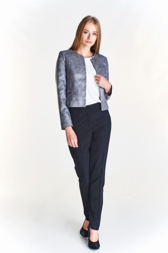 Żakiet a'la przetarta skóra