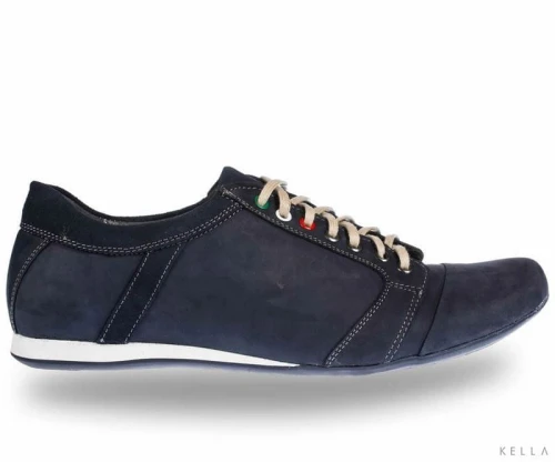 Półbuty skórzane Vinci Borto