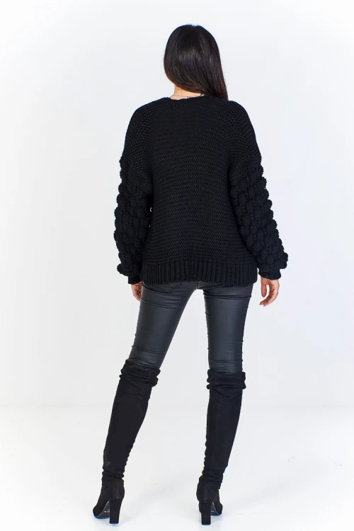 Gruby sweter oversize (U)