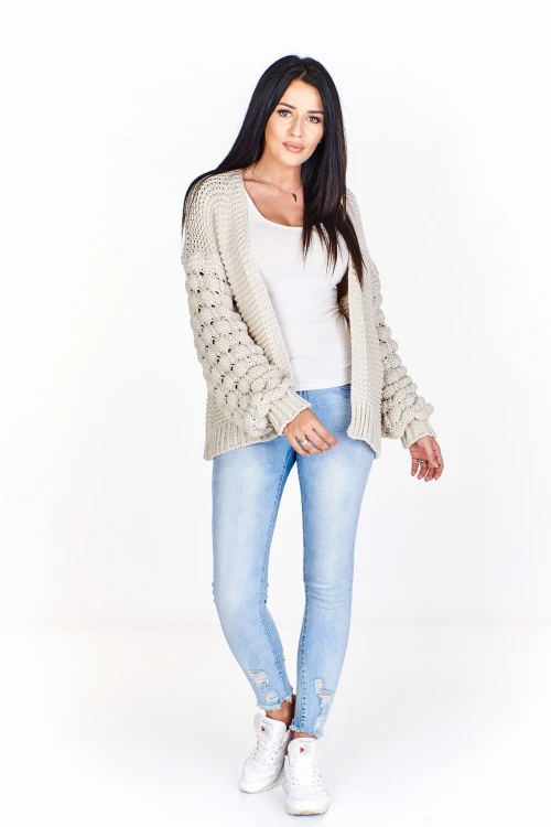 Gruby sweter oversize (U)