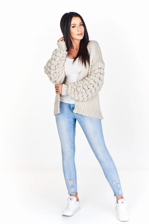 Gruby sweter oversize (U)