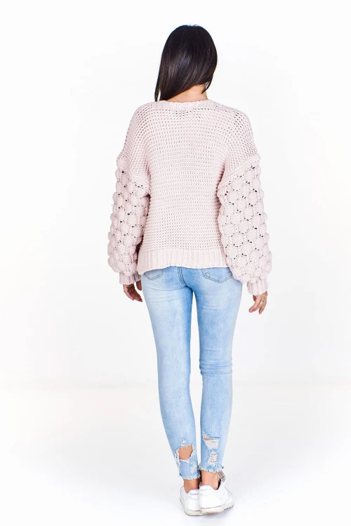 Gruby sweter oversize (U)