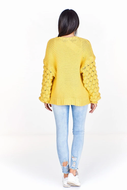 Gruby sweter oversize (U)