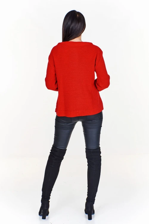 Sweter z oryginalnym wzorem (U)