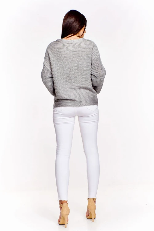 Sweter o drobnym splocie (U)